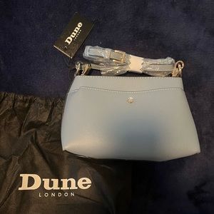 Brand new with tags Dune light blue purse
